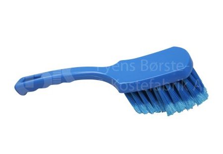 cepillo de mano con mango azul