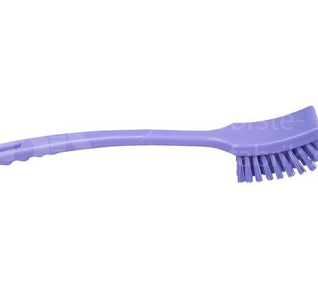 cepillo multiusos con mango largo purpura